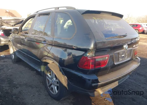 2004 BMW X5 3.0I из США, поврежденный, VIN 5UXFA13514LU31714